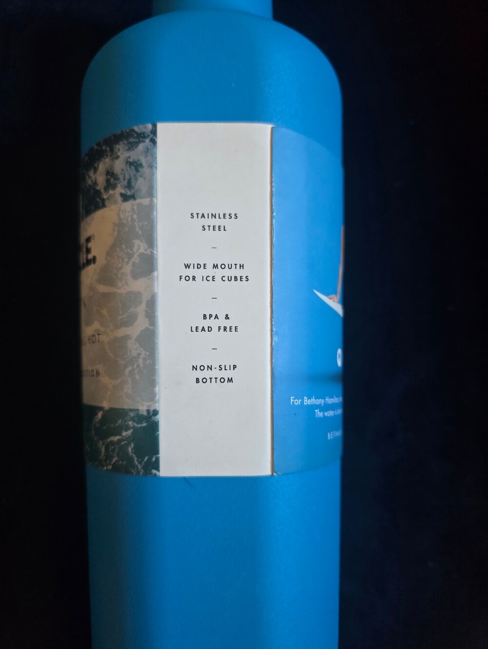 New! Corkcicle Canteen - Waterman Edition, Ocean Blue, 25oz - Picture 5 of 6